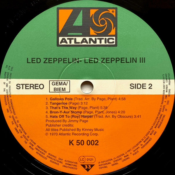 Led Zeppelin -Led Zeppelin III