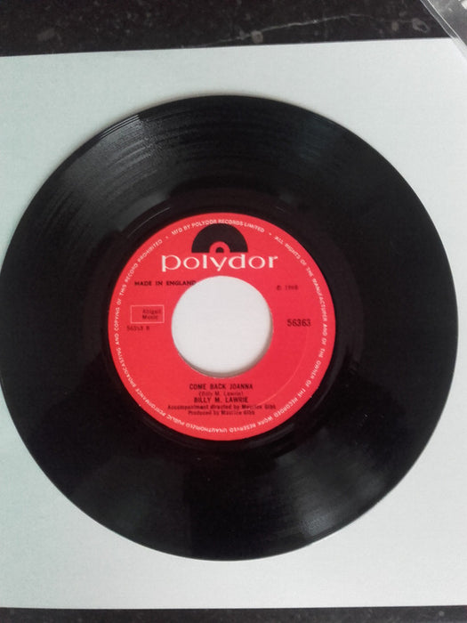 Billy M. Lawrie* -Roll Over Beethoven / Come Back Joanna