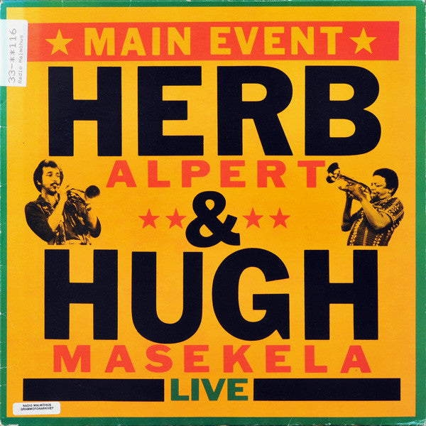 Herb Alpert & Hugh Masekela -Main Event Live