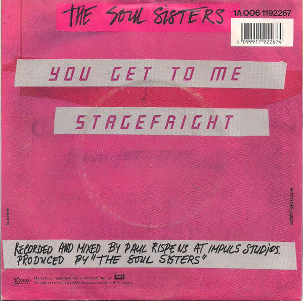 The Soul Sisters* -You Get To Me