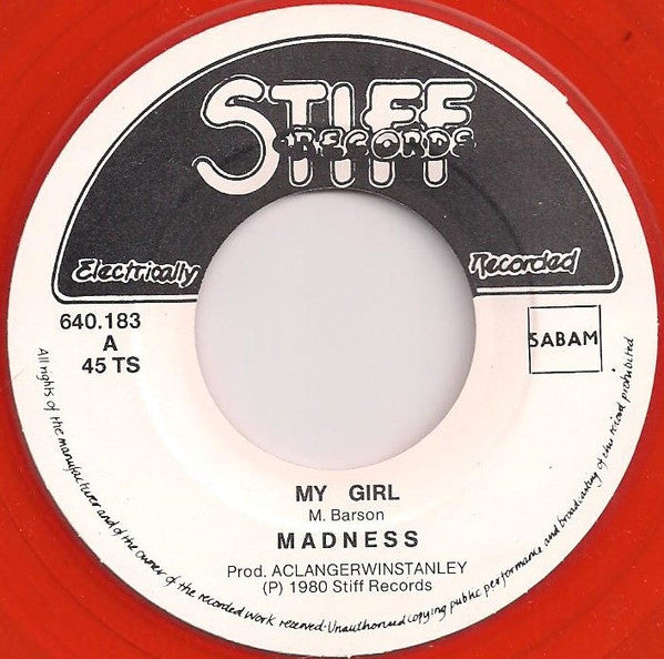 Madness -My Girl