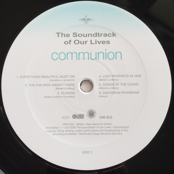 The Soundtrack Of Our Lives -Communion