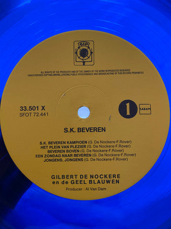 Gilbert De Nockere En De Geel Blauwen -S.K. Beveren