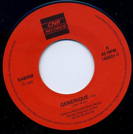 Jean Musy - Noce Blanche / Générique / Thème De Mathilde