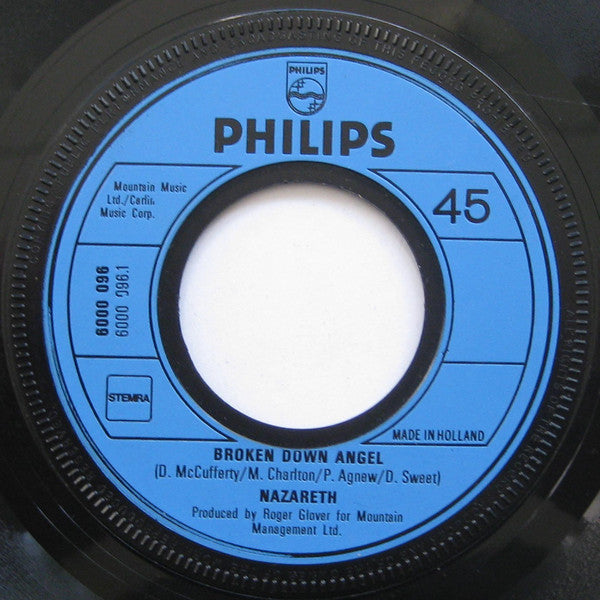 Nazareth (2) -Broken Down Angel / Woke Up This Morning