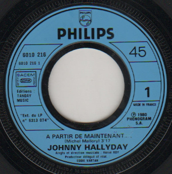 Johnny Hallyday -A Partir De Maintenant