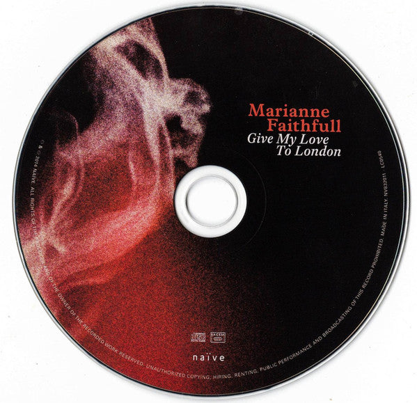 Marianne Faithfull - Give My Love To London