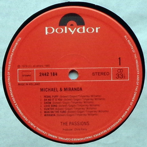 The Passions - Michael &amp; Miranda