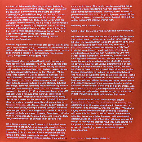 David Bowie - Legacy