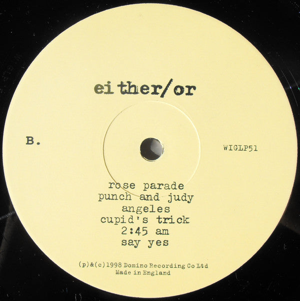 Elliott Smith -Either / Or