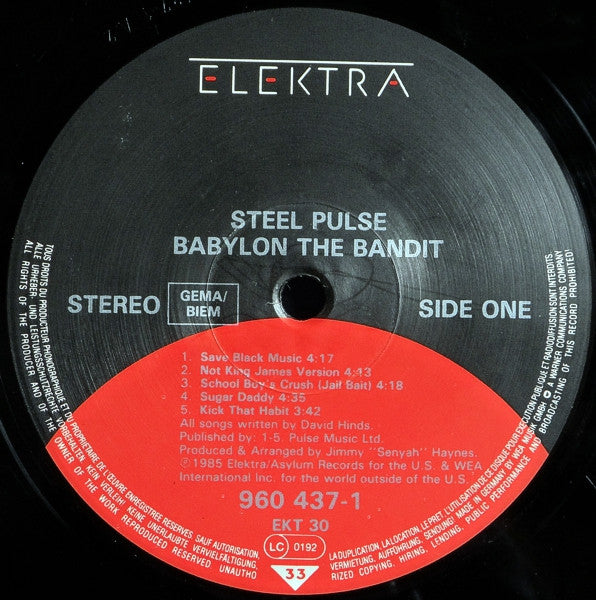 Steel Pulse -Babylon The Bandit