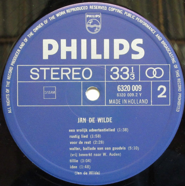 Jan De Wilde -Vogelenzang, 5