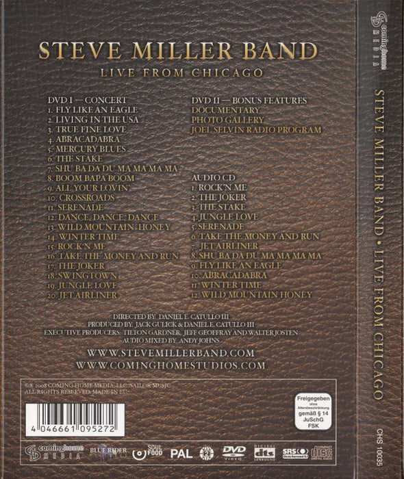 Steve Miller Band -Live From Chicago