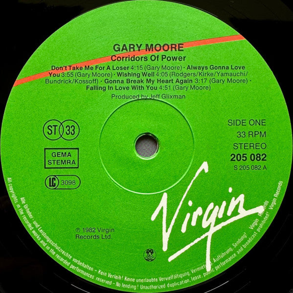 Gary Moore -Corridors Of Power