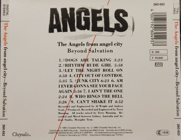 The Angels From Angel City* -Beyond Salvation
