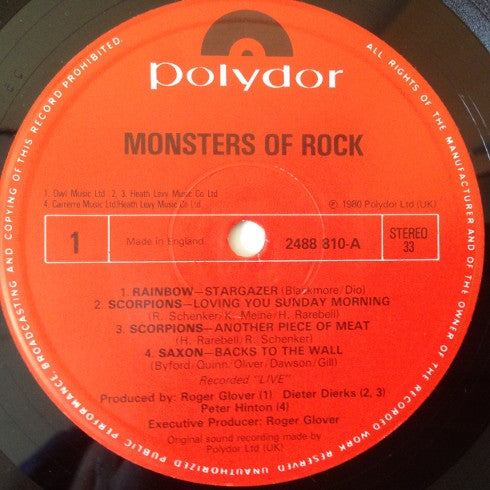 Various - Monsters Of Rock