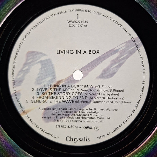 Living In A Box -Living In A Box