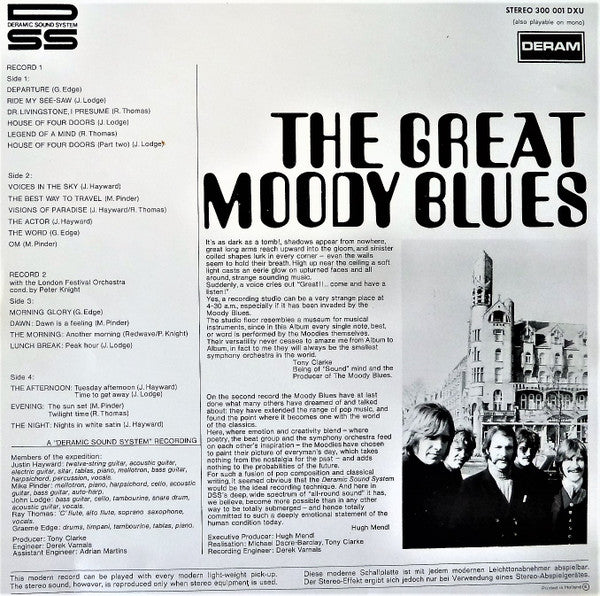 The Moody Blues -The Great Moody Blues