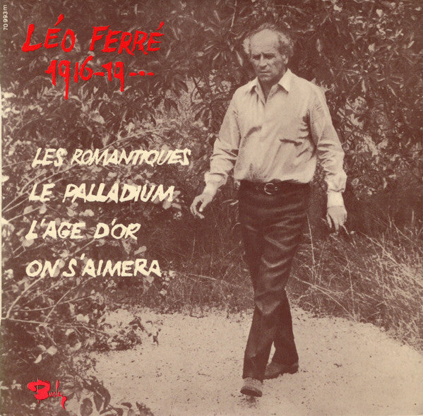 Léo Ferré -Les Romantiques