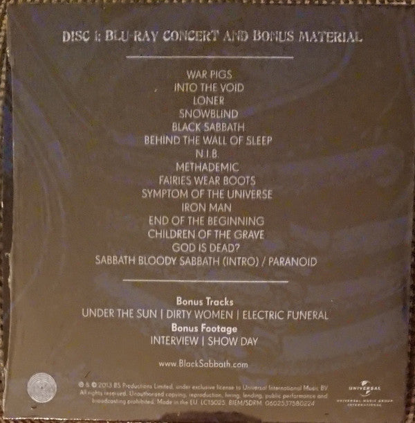 Black Sabbath -Live...Gathered In Their Masses