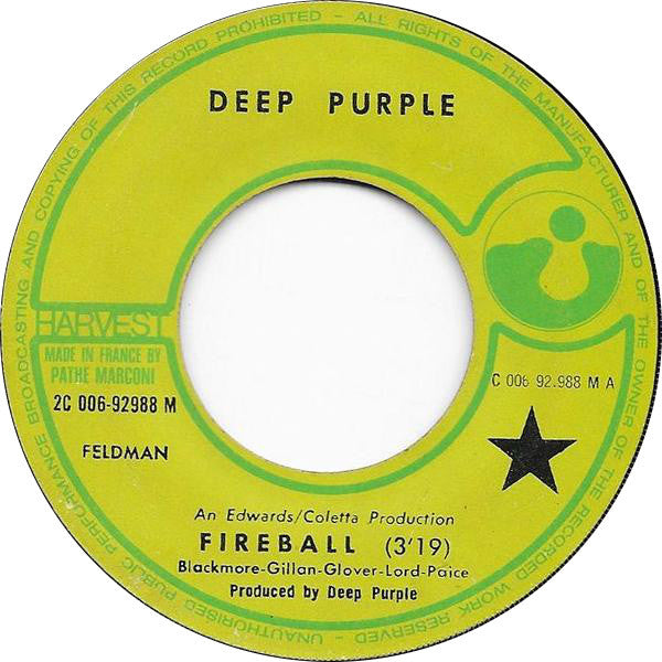 Deep Purple -Fireball