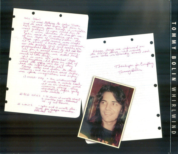 Tommy Bolin -Whirlwind