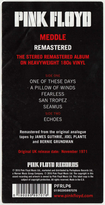 Pink Floyd - Meddle