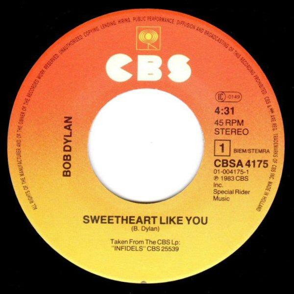 Bob Dylan -Sweetheart Like You