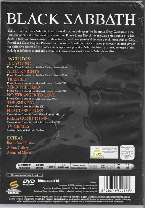 Black Sabbath - The Black Sabbath Story Volume Two