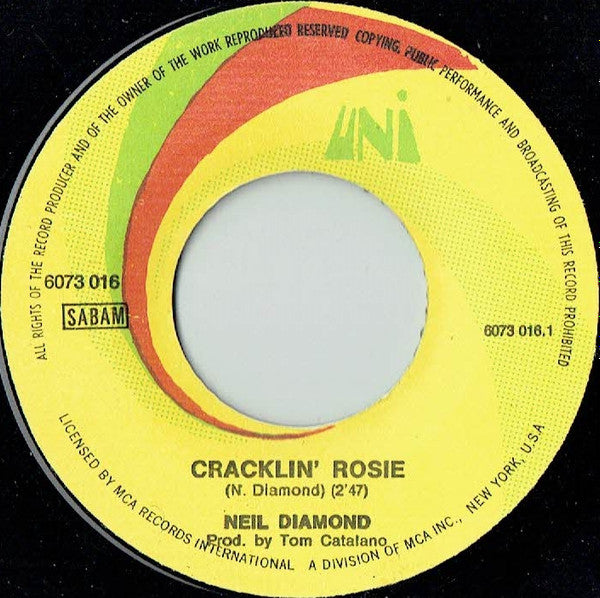 Neil Diamond -Cracklin' Rosie