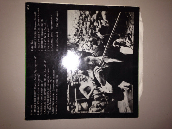 Various -Compositions By Herman Brood, Nick Lowe, Tom Robinson, Elvis Costello, Jonathan Richman, Patti Smith, Panic (LIVE Recorded) Etc.
