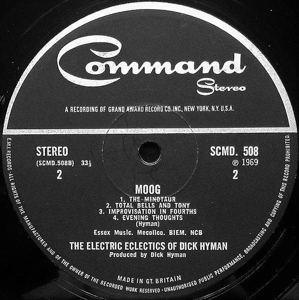 Dick Hyman -Moog - The Electric Eclectics Of Dick Hyman