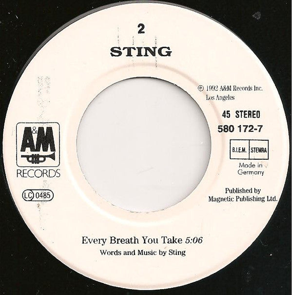 Sting -If I Ever Lose My Faith In You