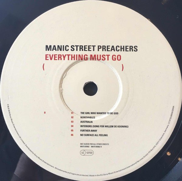 Manic Street Preachers -Everything Must Go
