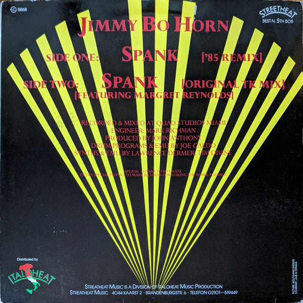 Jimmy Bo Horn* -Spank