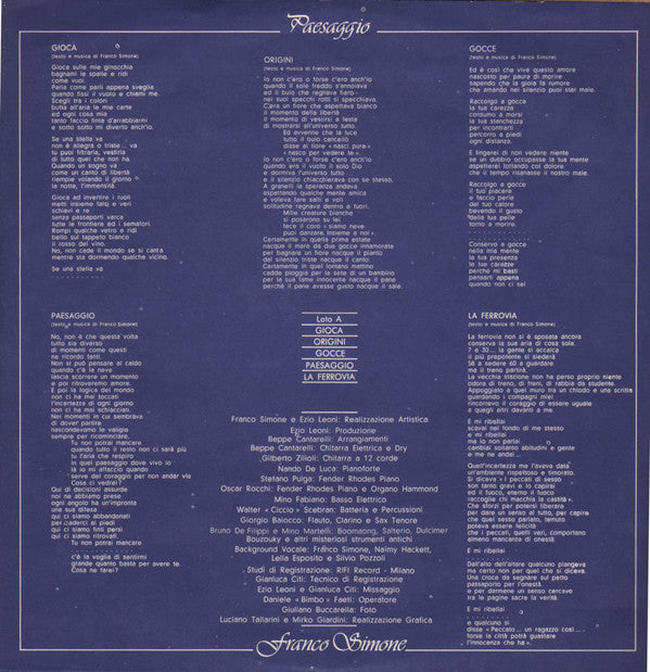 Franco Simone -Paesaggio