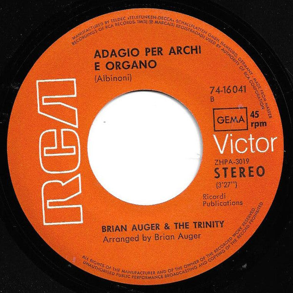 Brian Auger & The Trinity -Listen Here