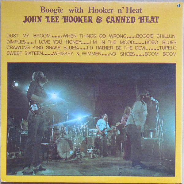 John Lee Hooker & Canned Heat -Boogie With Hooker N' Heat