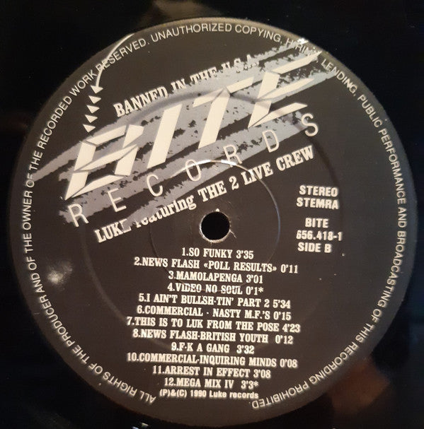 Luke feat. The 2 Live Crew - Banned In The U.S.A.