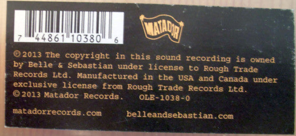 Belle And Sebastian* -The Third Eye Centre