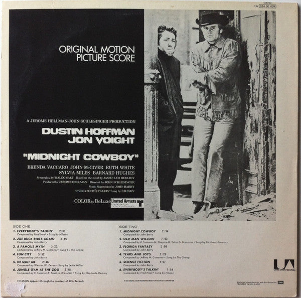 Various -Midnight Cowboy (Original Motion Picture Soundtrack)