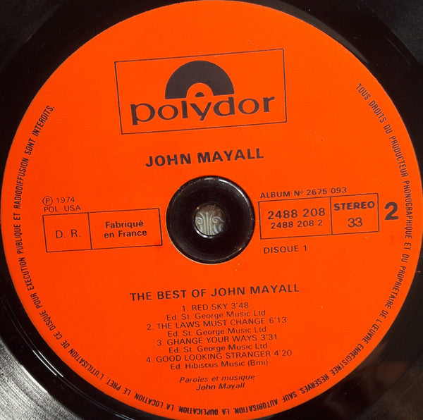 John Mayall -The Best Of John Mayall