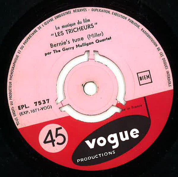 Various - La Musique Du Film "Les Tricheurs"