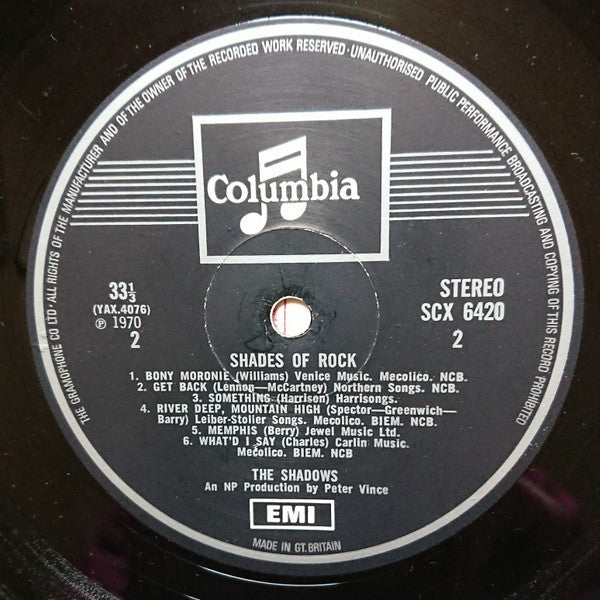 The Shadows -Shades Of Rock