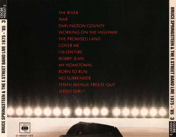 Bruce Springsteen & The E-Street Band -Live/1975-85