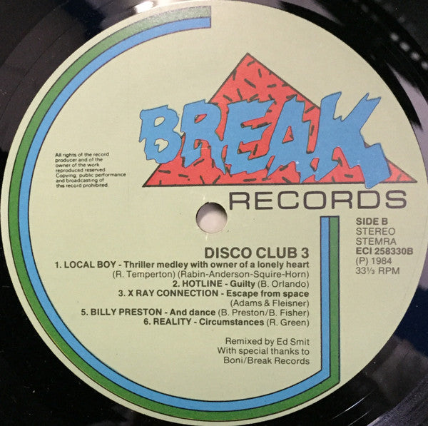 Various - Disco Club Volume 3