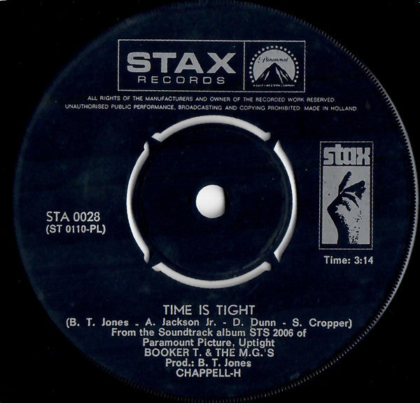 Booker T and The MG's* -Time Is Tight