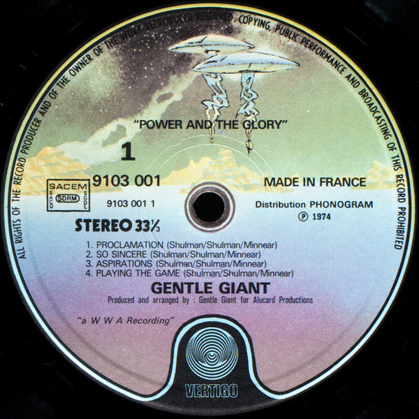 Gentle Giant -The Power And The Glory