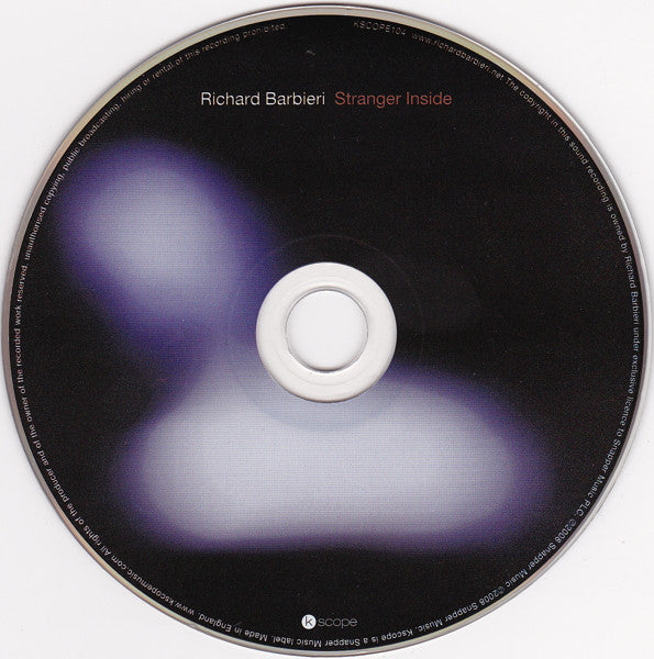 Richard Barbieri -Stranger Inside