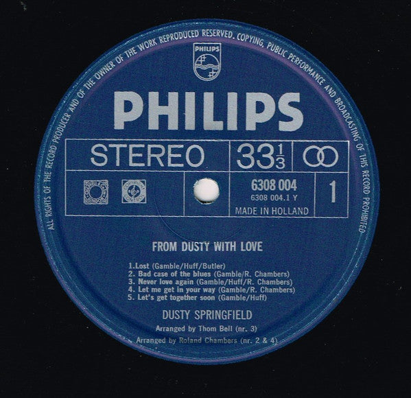 Dusty Springfield - From Dusty.... With Love